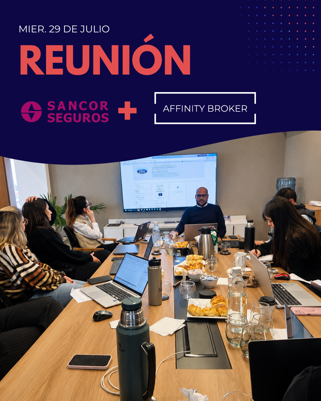 Reunión de trabajo entre Sancor Seguros y Affinity Broker